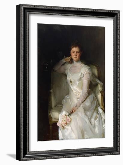 Mrs Joshua Montgomery Sears (1858-1935) 1899 (Oil on Canvas)-John Singer Sargent-Framed Giclee Print