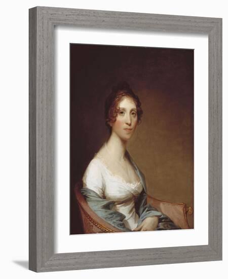 Mrs. Josiah Quincy. Gilbert Stuart, 1809-Gilbert Stuart-Framed Giclee Print