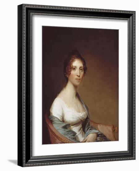 Mrs. Josiah Quincy. Gilbert Stuart, 1809-Gilbert Stuart-Framed Giclee Print