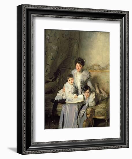 Mrs Knowles and Her Children, 1902-John Singer Sargent-Framed Giclee Print