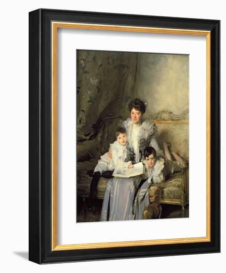 Mrs Knowles and Her Children, 1902-John Singer Sargent-Framed Giclee Print