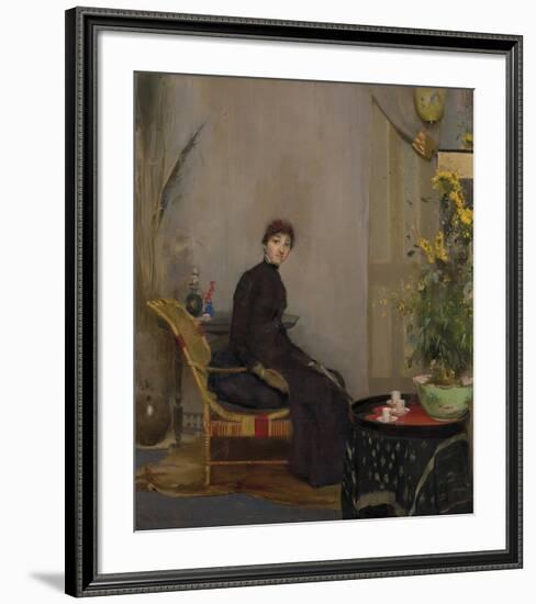 Mrs L. A. Abrahams-Tom Roberts-Framed Premium Giclee Print