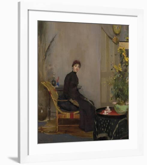 Mrs L. A. Abrahams-Tom Roberts-Framed Premium Giclee Print