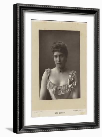 Mrs Langtry-null-Framed Photographic Print