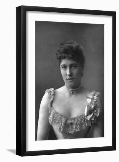 Mrs Lillie Langtry, British Actress, 1890-W&d Downey-Framed Photographic Print