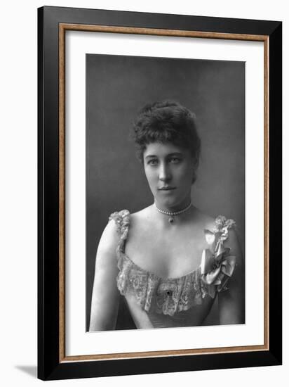 Mrs Lillie Langtry, British Actress, 1890-W&d Downey-Framed Photographic Print