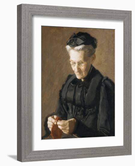 Mrs. Mary Arthur, 1900-Thomas Cowperthwait Eakins-Framed Giclee Print