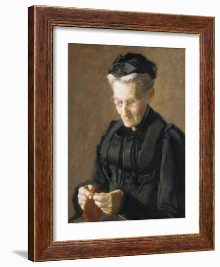 Mrs. Mary Arthur, 1900-Thomas Cowperthwait Eakins-Framed Giclee Print