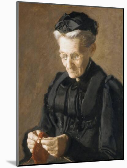 Mrs. Mary Arthur, 1900-Thomas Cowperthwait Eakins-Mounted Giclee Print