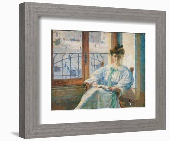 Mrs. Massimino-Umberto Boccioni-Framed Art Print