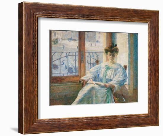 Mrs. Massimino-Umberto Boccioni-Framed Art Print