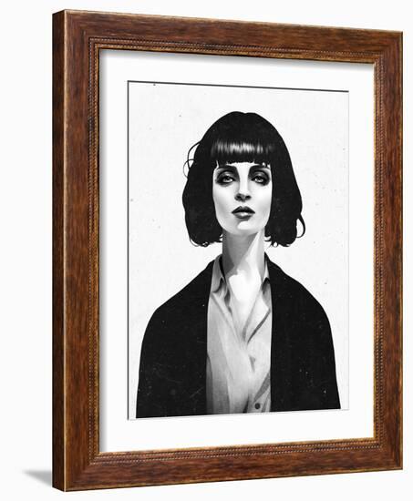 Mrs Mia Wallace-Ruben Ireland-Framed Art Print