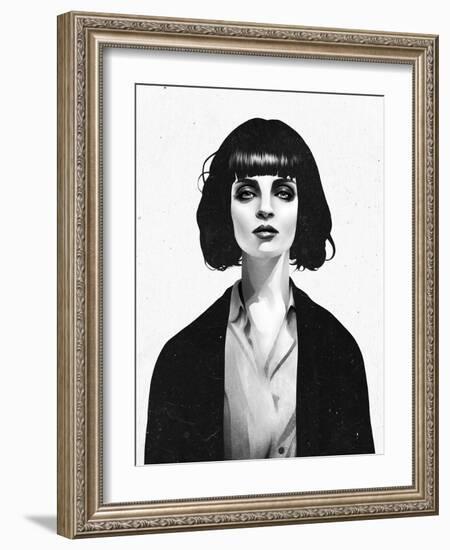 Mrs Mia Wallace-Ruben Ireland-Framed Art Print