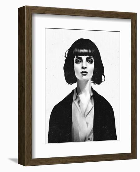 Mrs Mia Wallace-Ruben Ireland-Framed Art Print