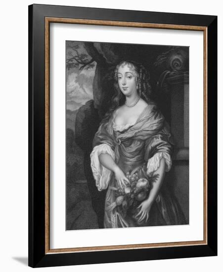 Mrs Middleton-Sir Peter Lely-Framed Giclee Print