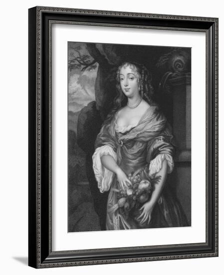 Mrs Middleton-Sir Peter Lely-Framed Giclee Print