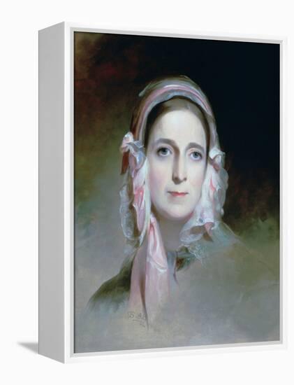 Mrs Mordecai Lewis, 1843-Thomas Sully-Framed Premier Image Canvas