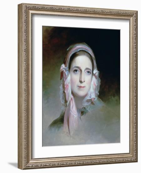 Mrs Mordecai Lewis, 1843-Thomas Sully-Framed Giclee Print