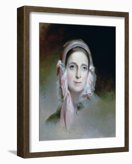 Mrs Mordecai Lewis, 1843-Thomas Sully-Framed Giclee Print