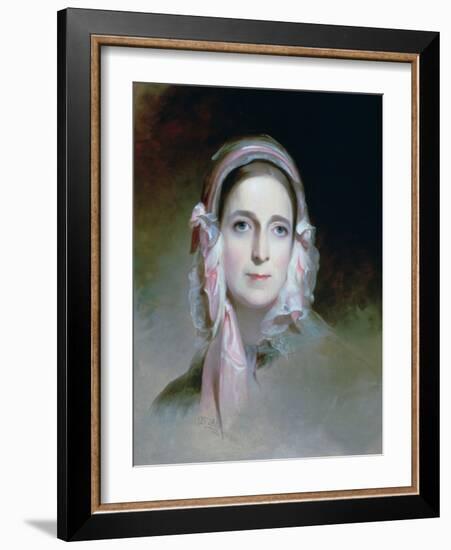 Mrs Mordecai Lewis, 1843-Thomas Sully-Framed Giclee Print