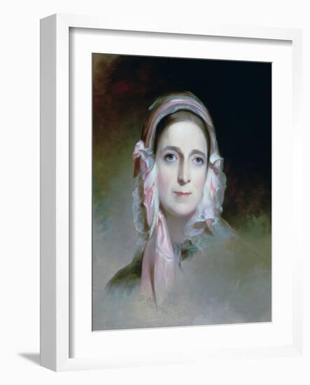 Mrs Mordecai Lewis, 1843-Thomas Sully-Framed Giclee Print