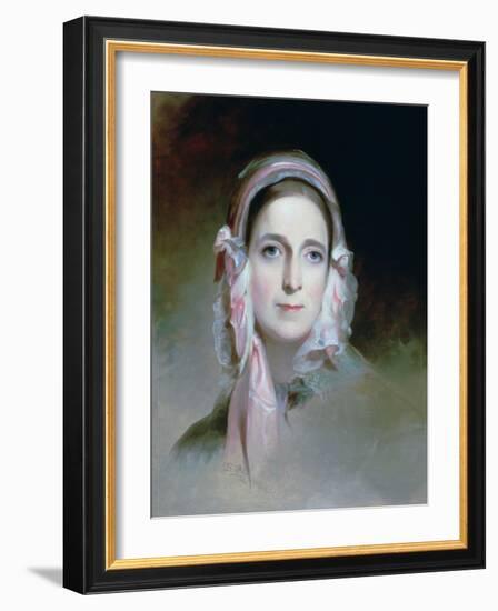 Mrs Mordecai Lewis, 1843-Thomas Sully-Framed Giclee Print