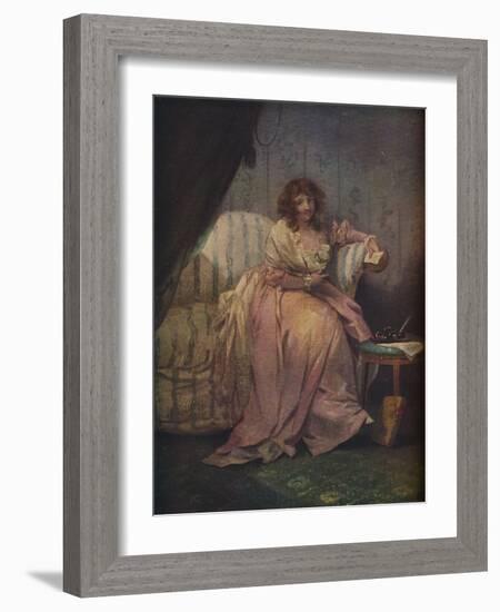 Mrs Morland by George Morland, 18th century, (1913)-George Morland-Framed Giclee Print
