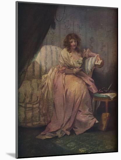 Mrs Morland by George Morland, 18th century, (1913)-George Morland-Mounted Giclee Print