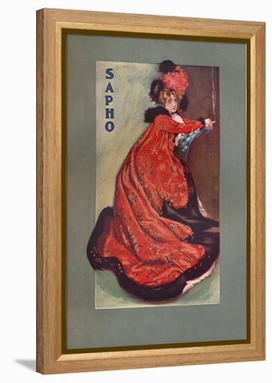 Mrs Olga Nethersole in Sapho, C1900-null-Framed Premier Image Canvas