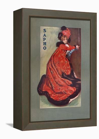 Mrs Olga Nethersole in Sapho, C1900-null-Framed Premier Image Canvas