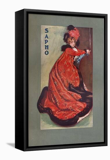 Mrs Olga Nethersole in Sapho, C1900-null-Framed Premier Image Canvas