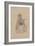 Mrs Pardiggle, C.1920s-Joseph Clayton Clarke-Framed Giclee Print