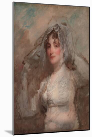 Mrs Perez Morton (1759-1846), C.1802 (Oil on Canvas)-Gilbert Stuart-Mounted Giclee Print