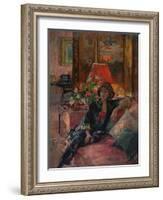 Mrs Peter Hambro, 1996-Susan Ryder-Framed Giclee Print