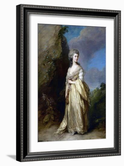 Mrs. Peter William Baker-Thomas Gainsborough-Framed Giclee Print