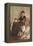 Mrs R.E. Hoare, 1889 (Oil on Canvas)-Arthur Hacker-Framed Premier Image Canvas