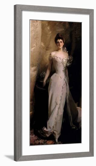 Mrs. Ralph Curtis, 1898-John Singer Sargent-Framed Art Print