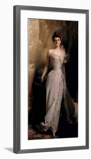 Mrs. Ralph Curtis, 1898-John Singer Sargent-Framed Art Print