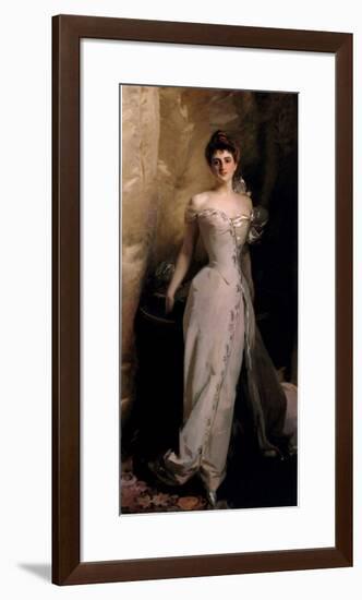 Mrs. Ralph Curtis, 1898-John Singer Sargent-Framed Art Print