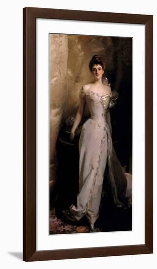 Mrs. Ralph Curtis, 1898-John Singer Sargent-Framed Art Print