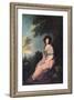 'Mrs. Richard Brinsley Sheridan', 1785-1787-Thomas Gainsborough-Framed Art Print