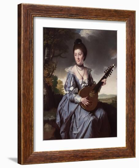 Mrs Robert Gwillym, 1766-Joseph Wright of Derby-Framed Giclee Print