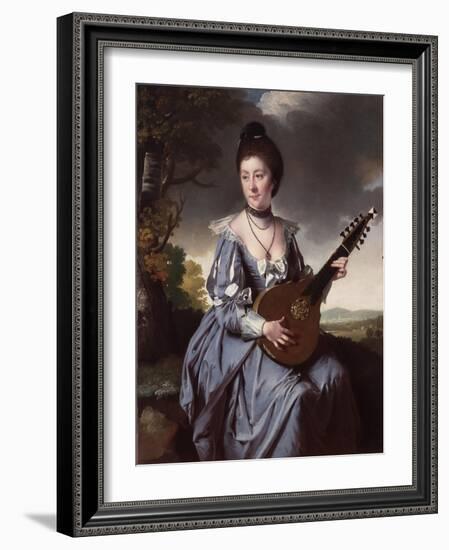 Mrs Robert Gwillym, 1766-Joseph Wright of Derby-Framed Giclee Print