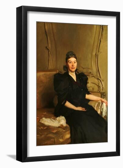 Mrs Robertson, 1880 (Oil on Canvas)-John Singer Sargent-Framed Giclee Print