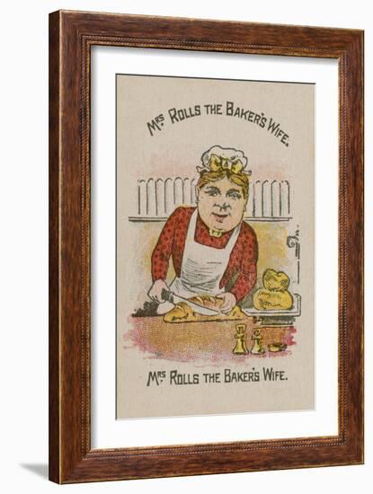 Mrs Rolls the Baker's Wife-null-Framed Giclee Print