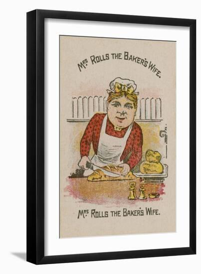 Mrs Rolls the Baker's Wife-null-Framed Giclee Print