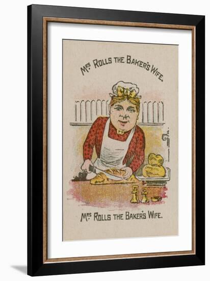 Mrs Rolls the Baker's Wife-null-Framed Giclee Print