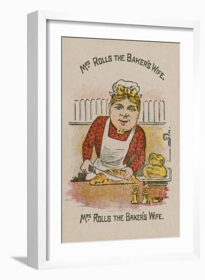 Mrs Rolls the Baker's Wife-null-Framed Giclee Print