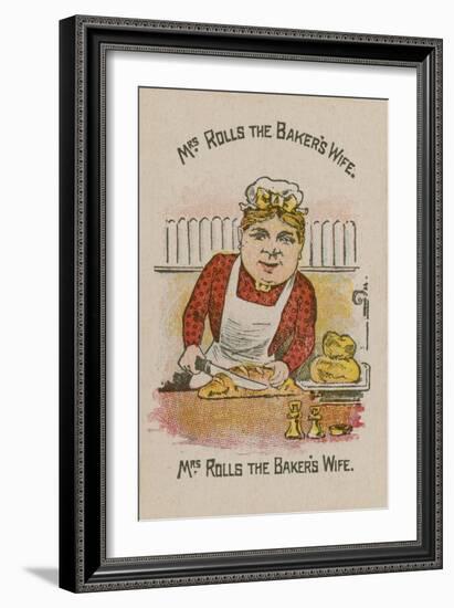 Mrs Rolls the Baker's Wife-null-Framed Giclee Print