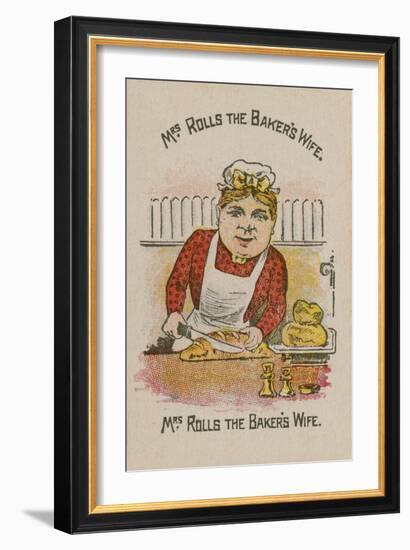 Mrs Rolls the Baker's Wife-null-Framed Giclee Print